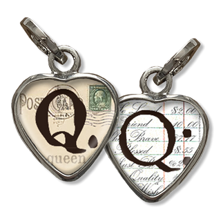 Bubble Heart Initial Q